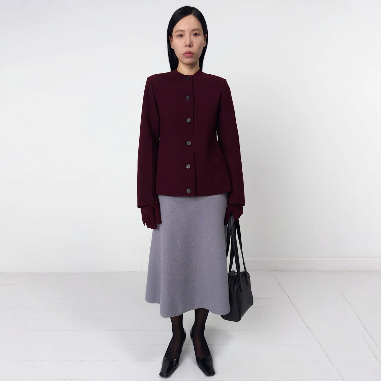 Birot LAY3 BLAZER, Maroon