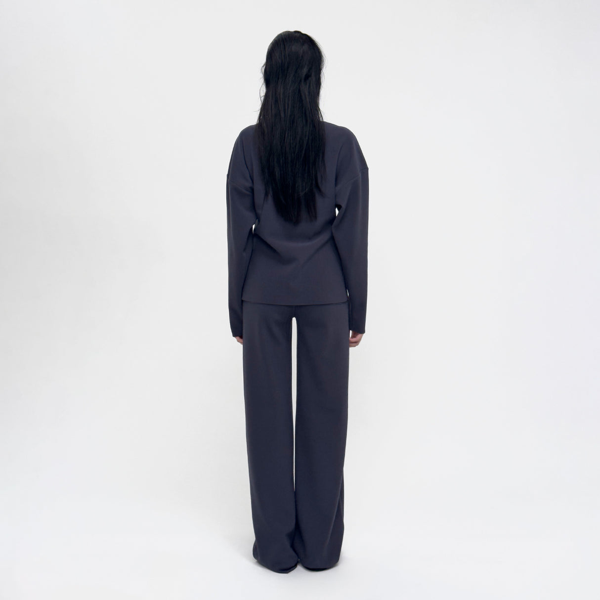 Birrot LAY2 STRAIGHT TROUSER, Mood Indigo