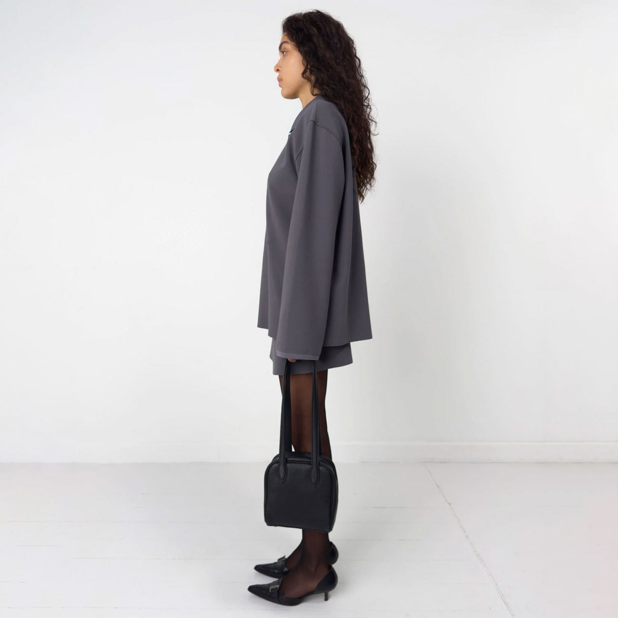 Birrot LAY2 LONG-SLEEVE POLO, Silver