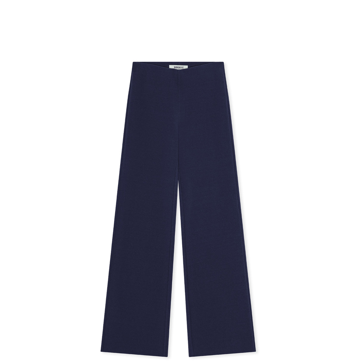 Navy blue pants on a white background