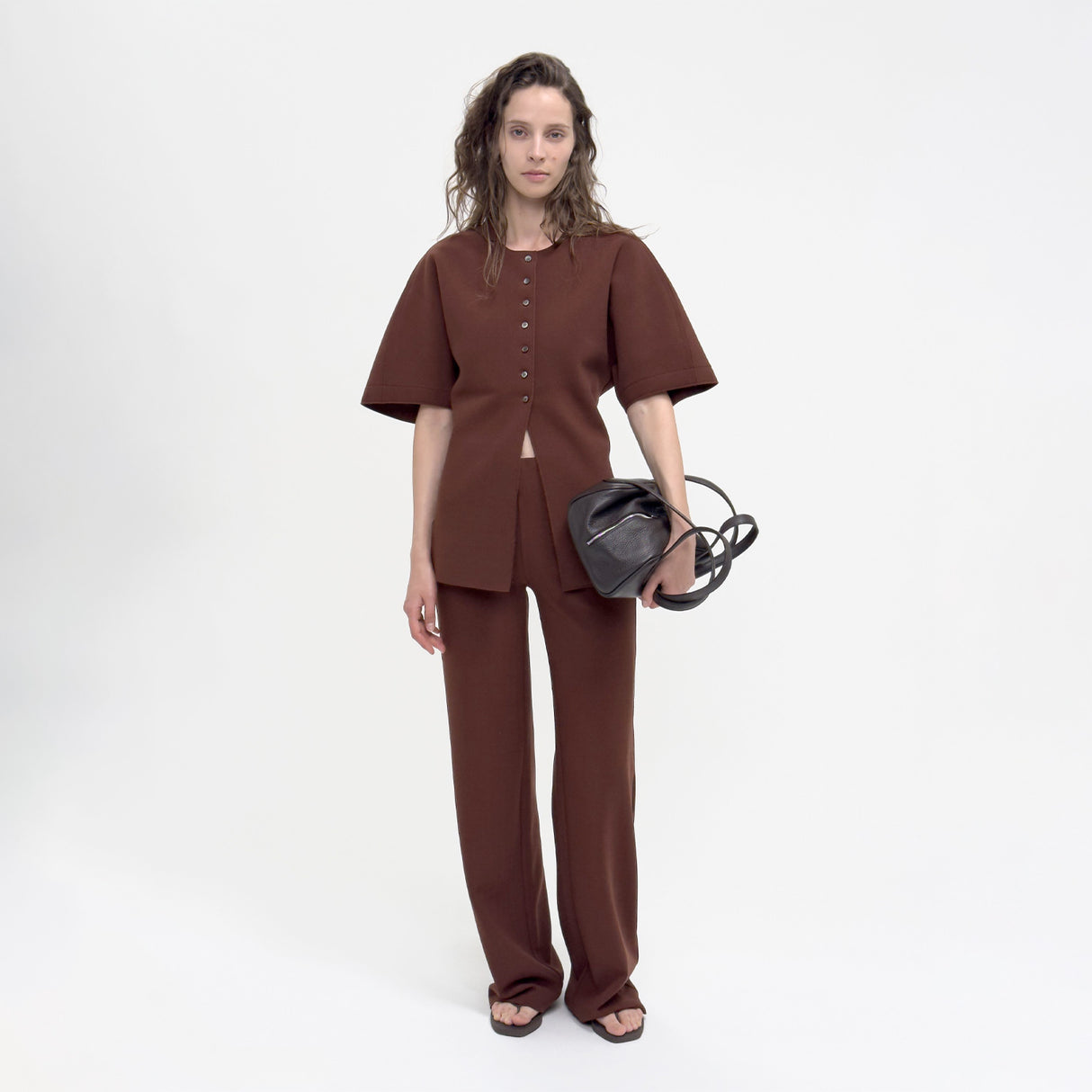 Birrot LAY2 STRAIGHT TROUSER, Brick