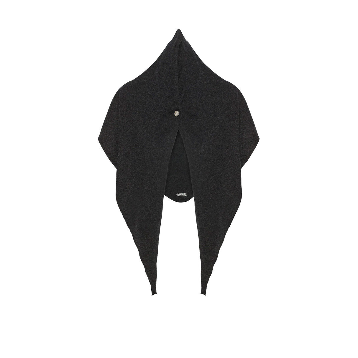 Birrot MERINO KNIT SCARF, Charcoal