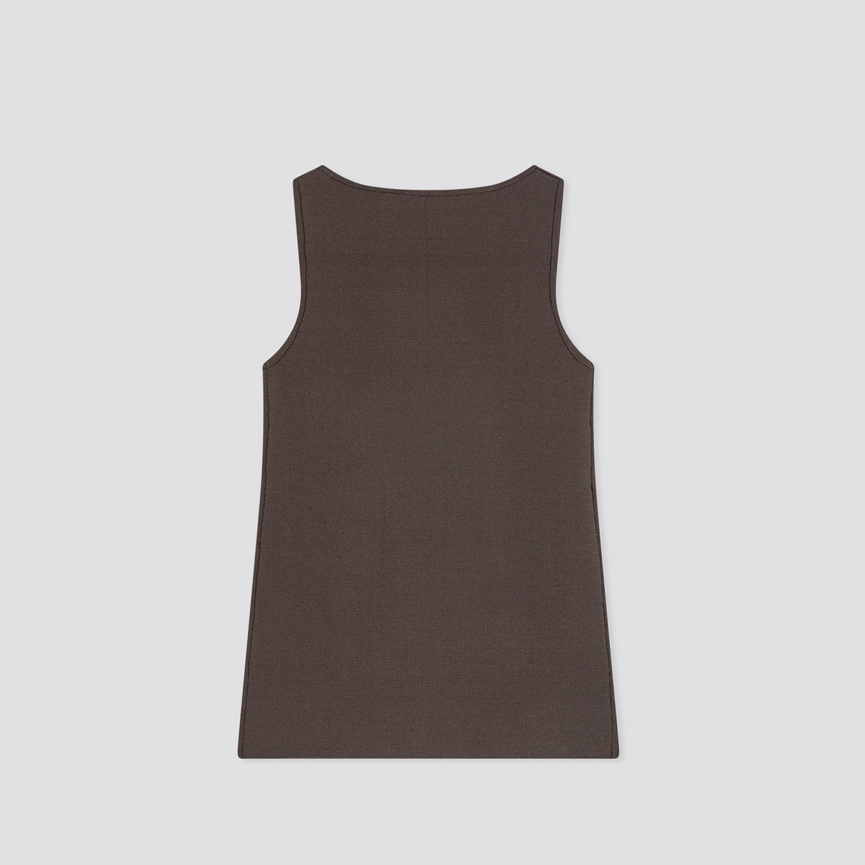 Birrot SLIM KNIT TANK TOP, Espresso