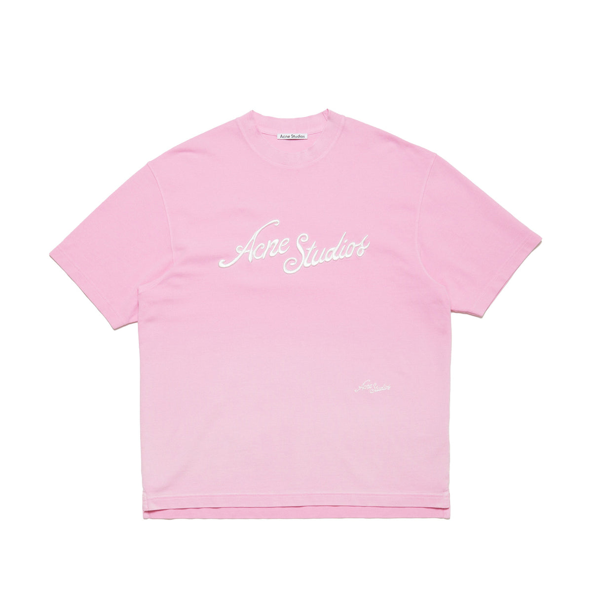 Acne Studios RELAXED FIT LOGO T-SHIRT, Bubble Pink