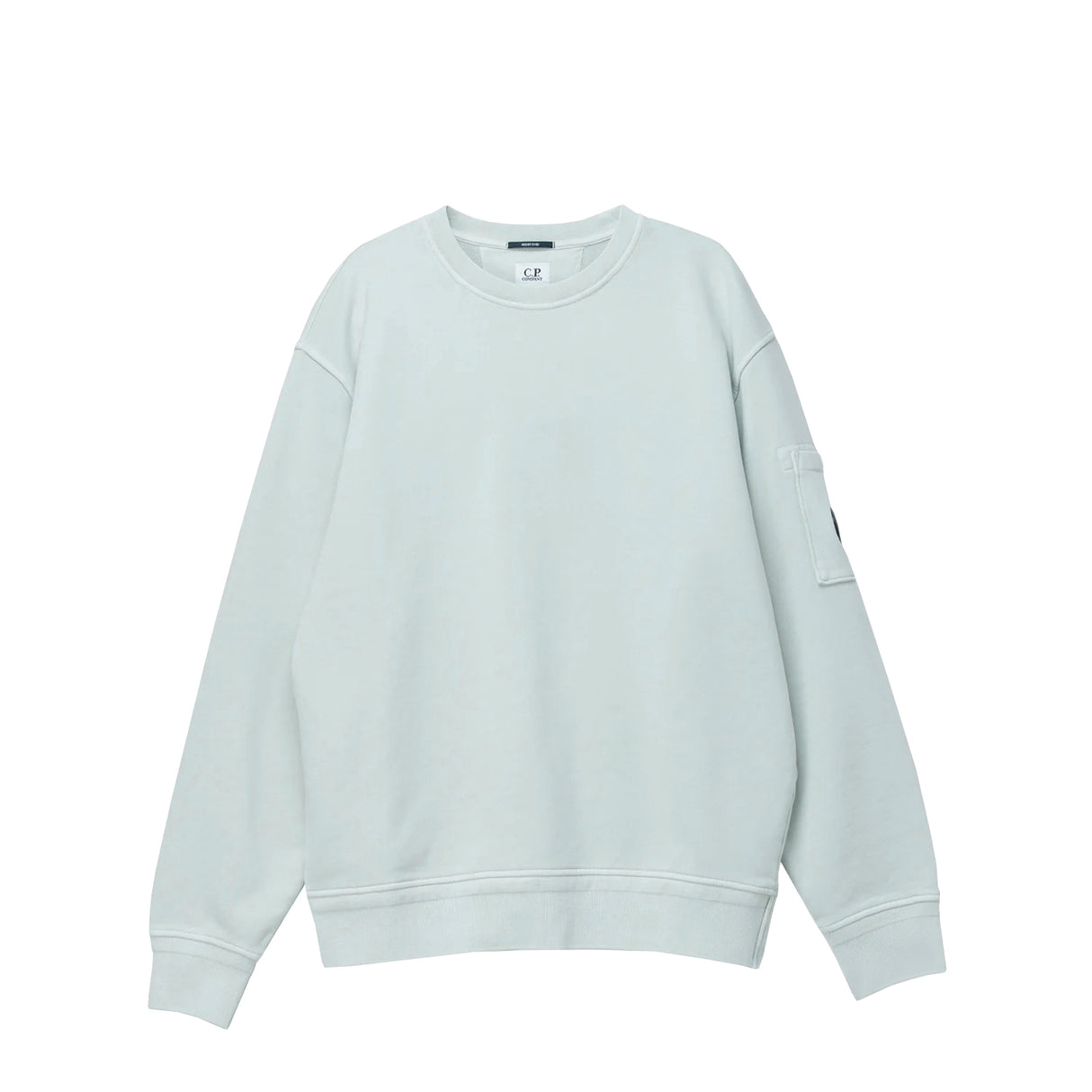 C.P. Company CREWNECK LENS SWEATSHIRT, Misty Blue