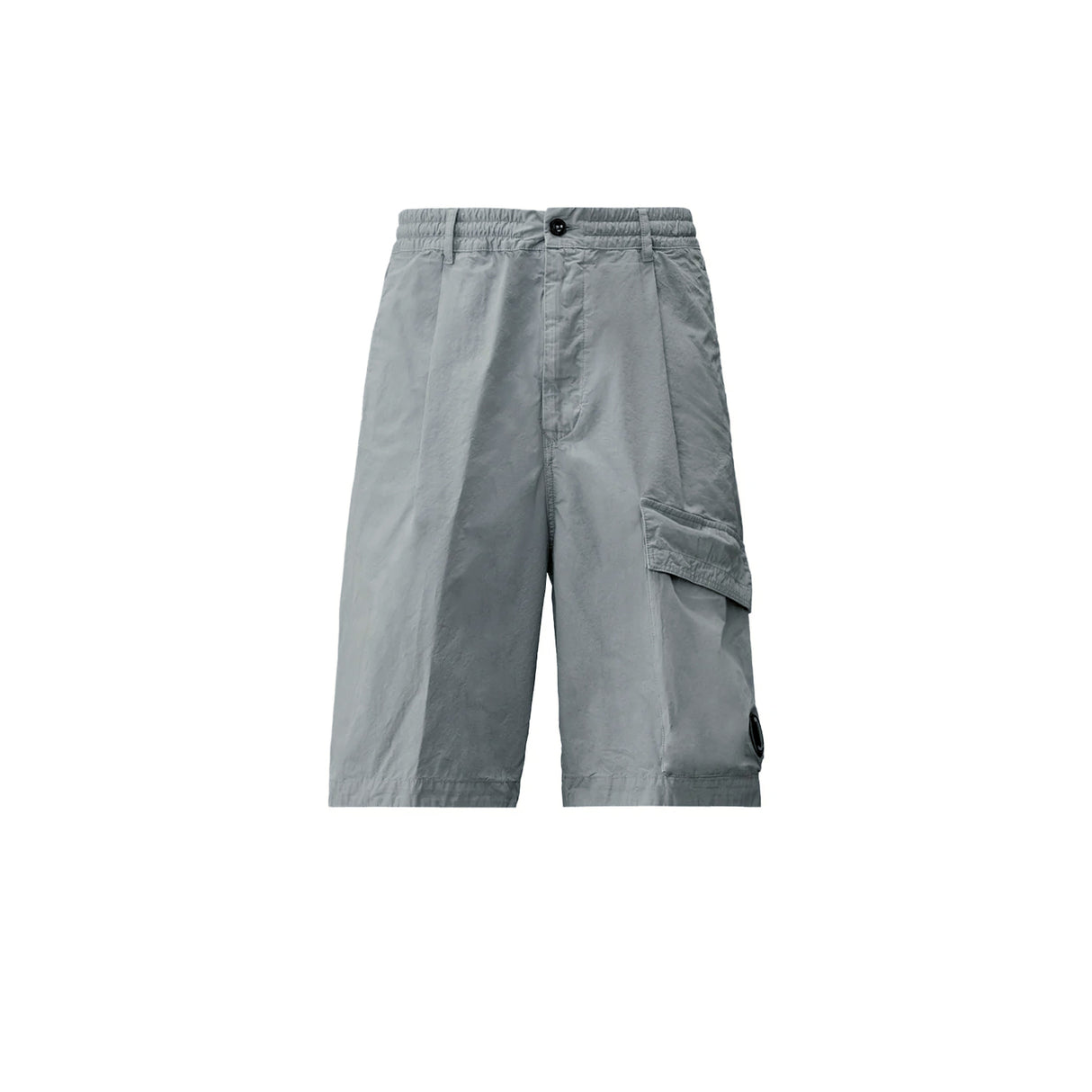C.P. Company MICRO-REPS BOXY LENS SHORTS, Silver Blue