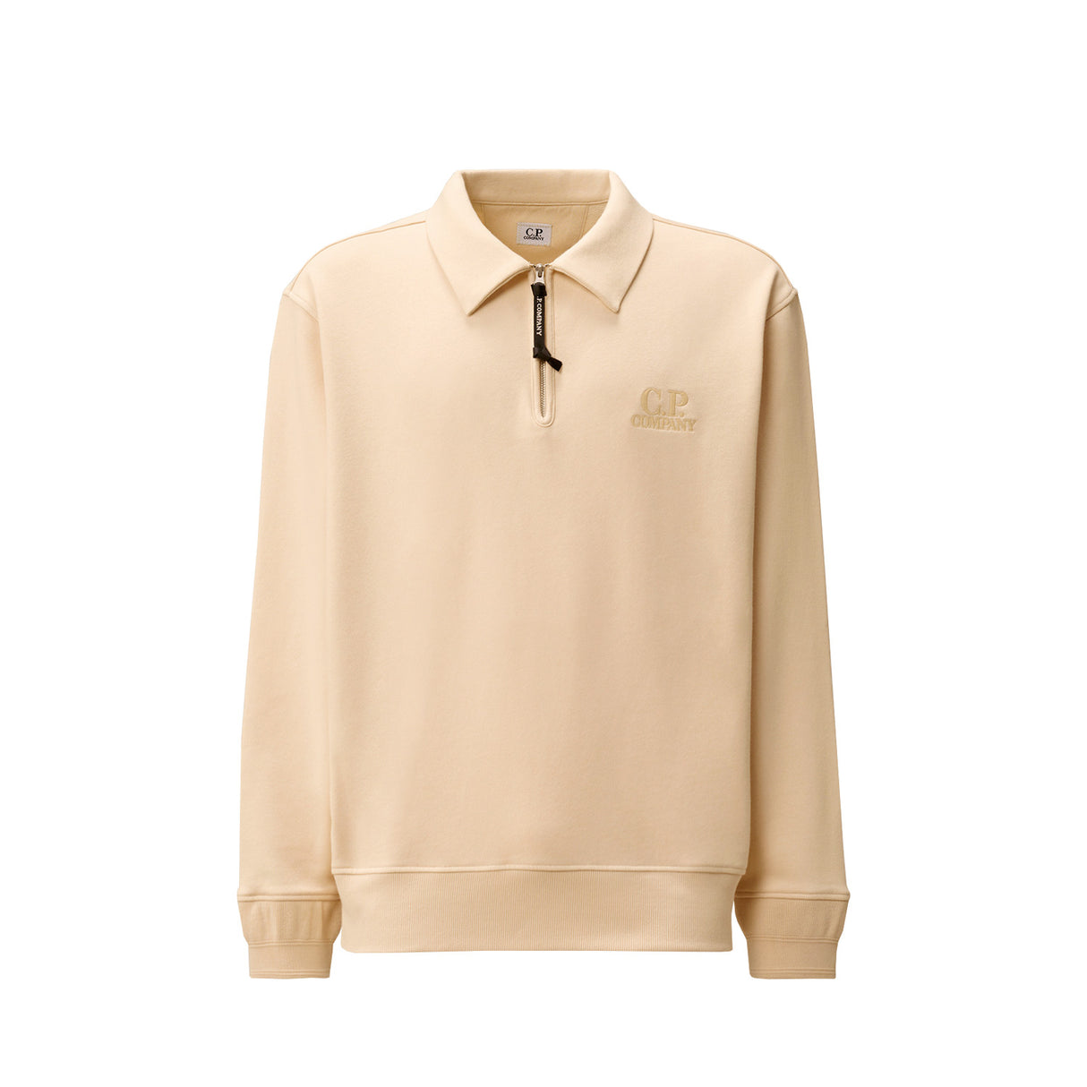 C.P. Company SWEATSHIRTS POLO FLEECE, Pistachio Shell