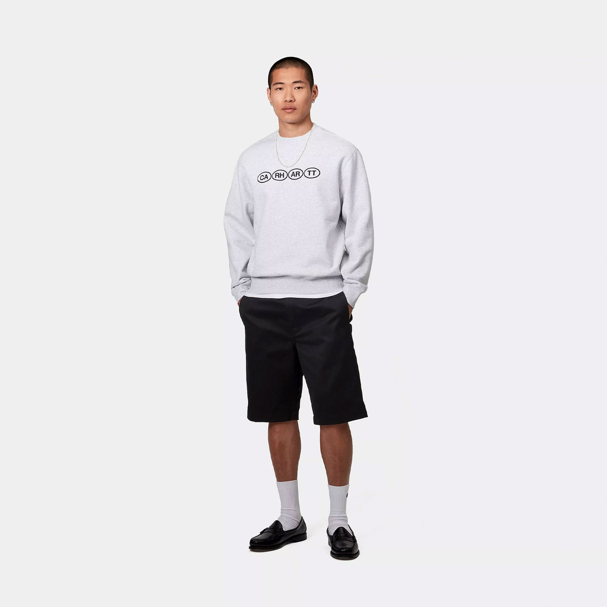 Carhartt WIP MASTER SHORT, Black Rinsed