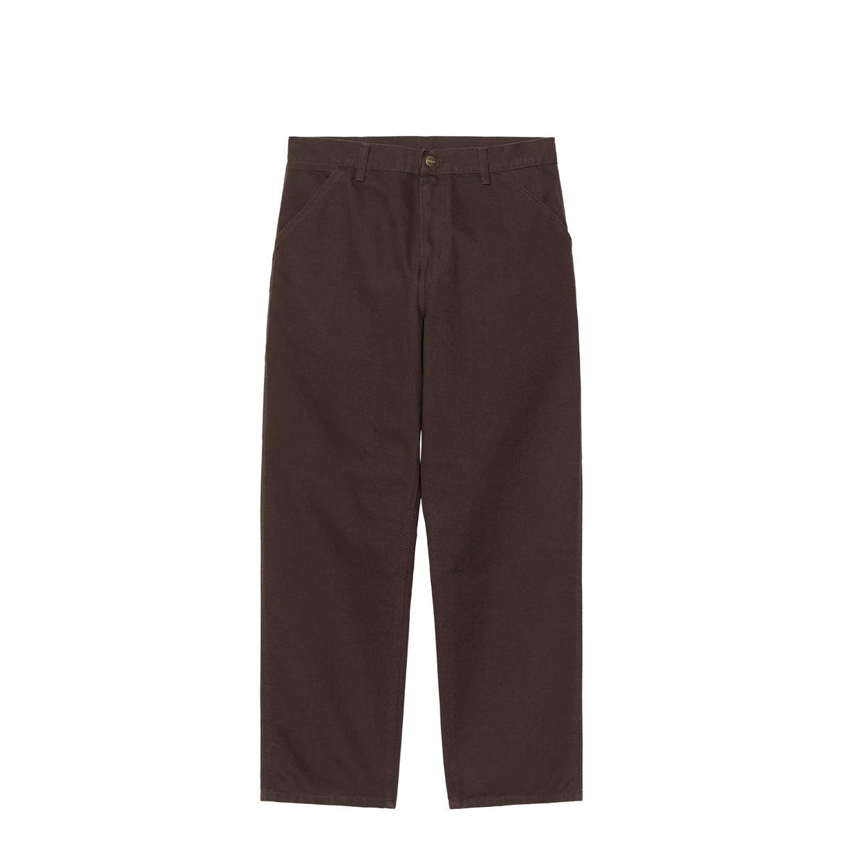 Carhartt WIP SINGLE KNEE PANT, Tobacco Rinsed