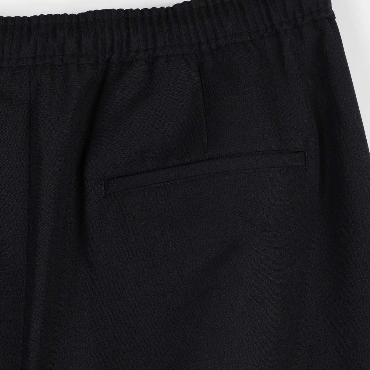 CDG Homme WOOL GABARDINE PANTS, Black