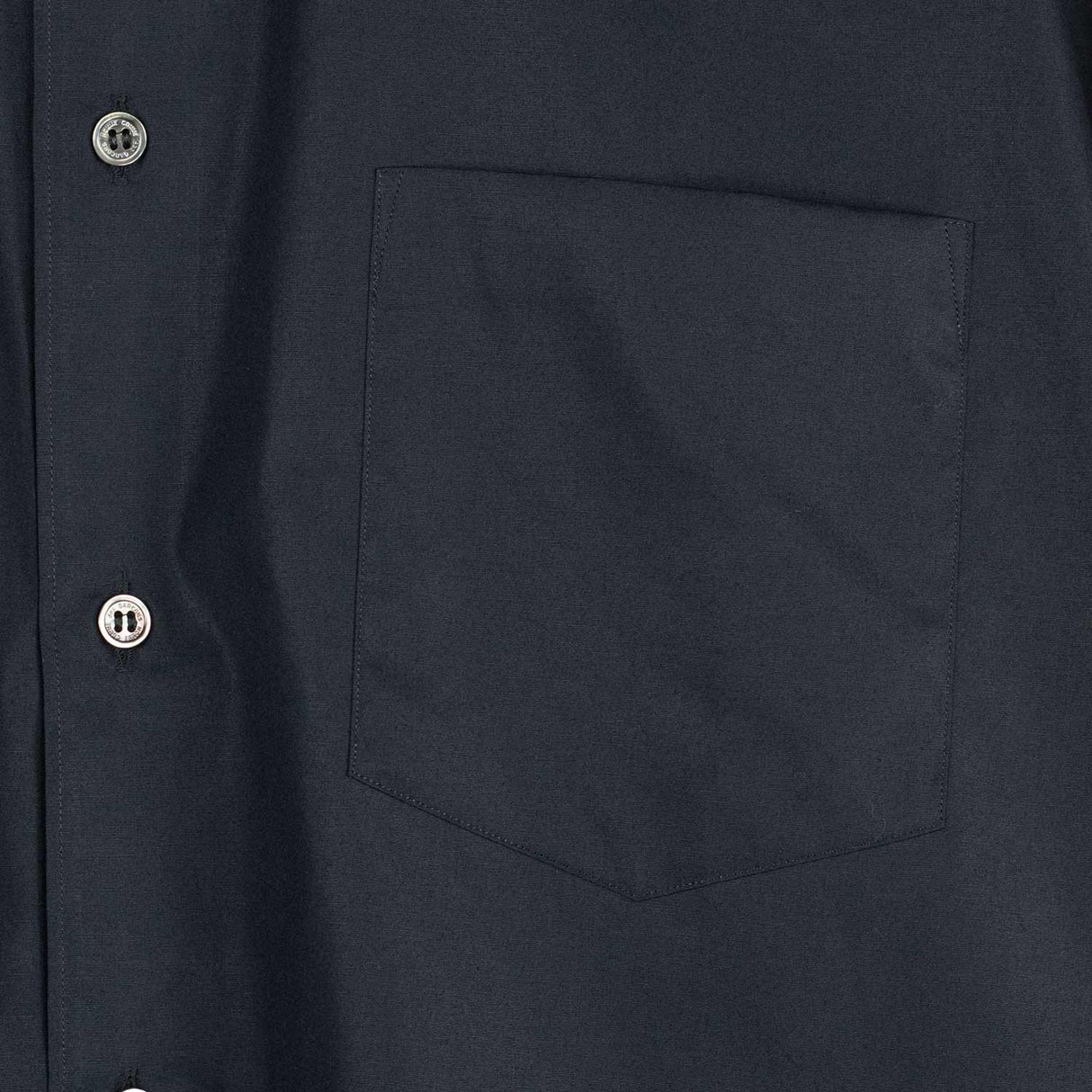 CDG Homme COTTON BROAD S/S SHIRT, Black