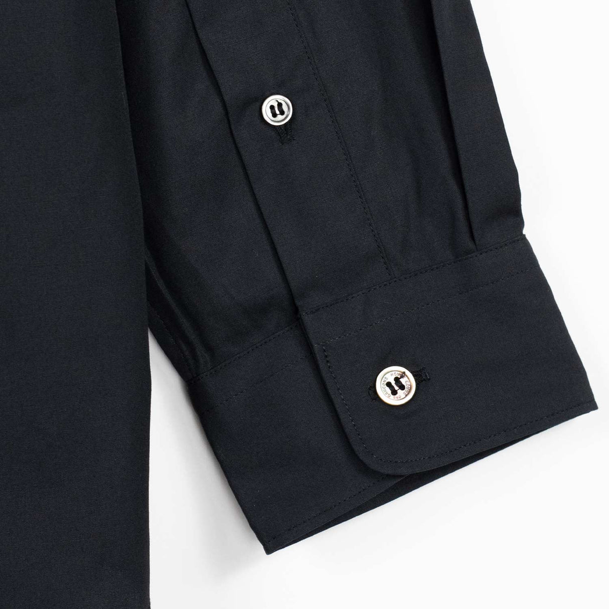 CDG Homme COTTON BROAD LS SHIRT, Black