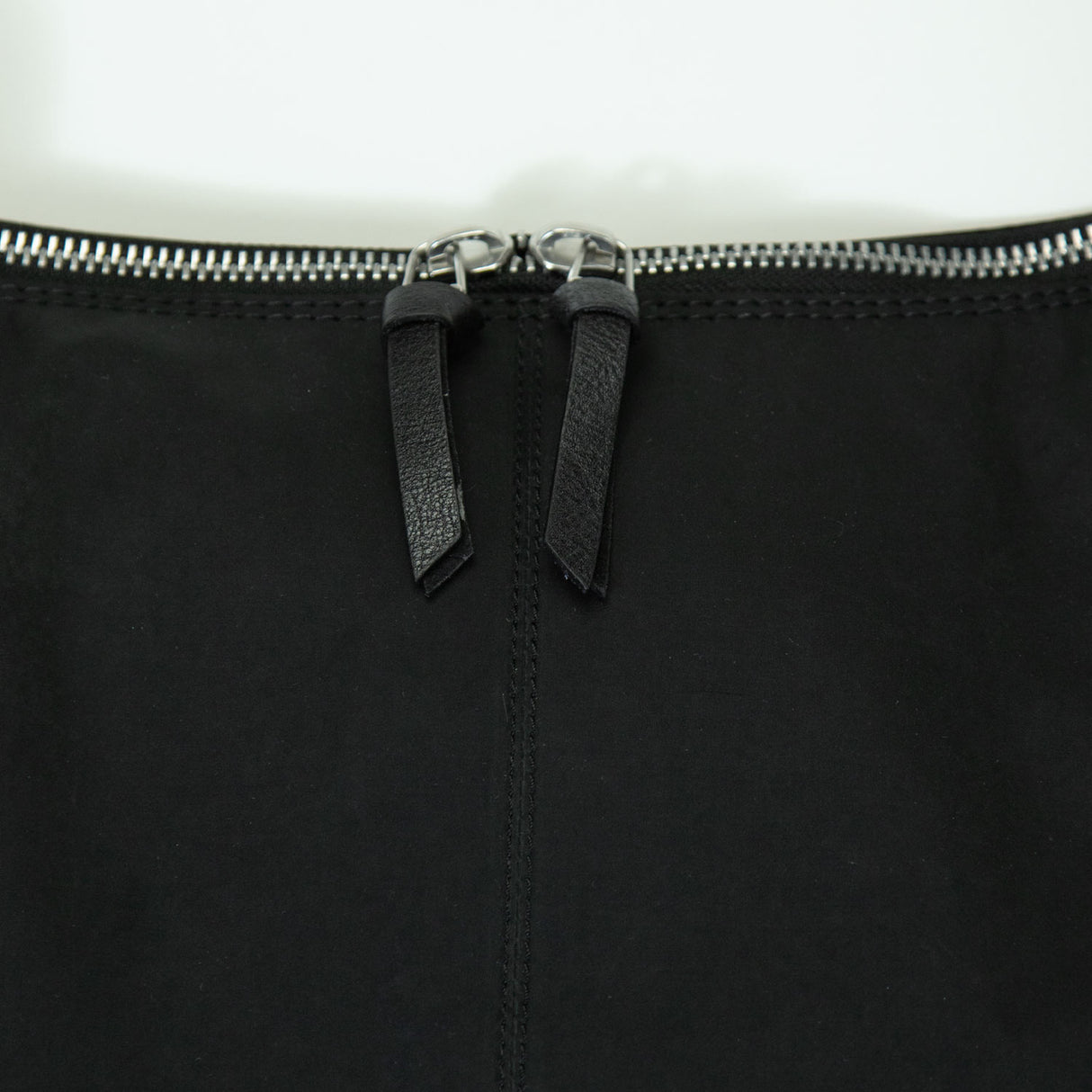 CDG Homme POLYESTER SUEDE BAG, Black