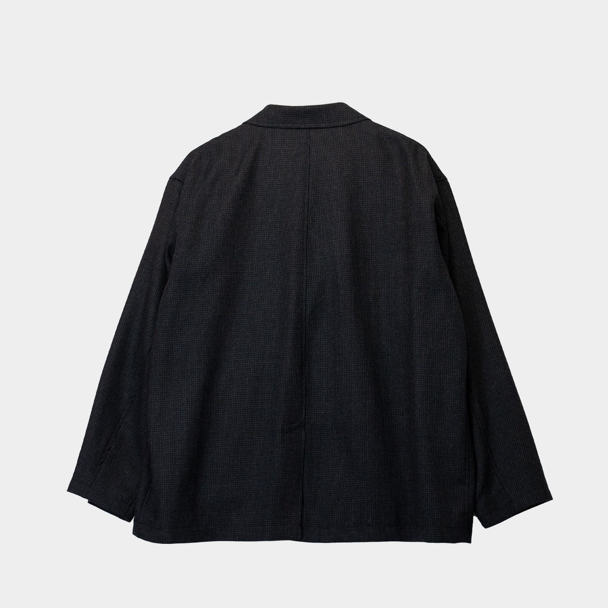 CDG Homme WOOL HOUNDSTOOTH BLAZER, Charcoal