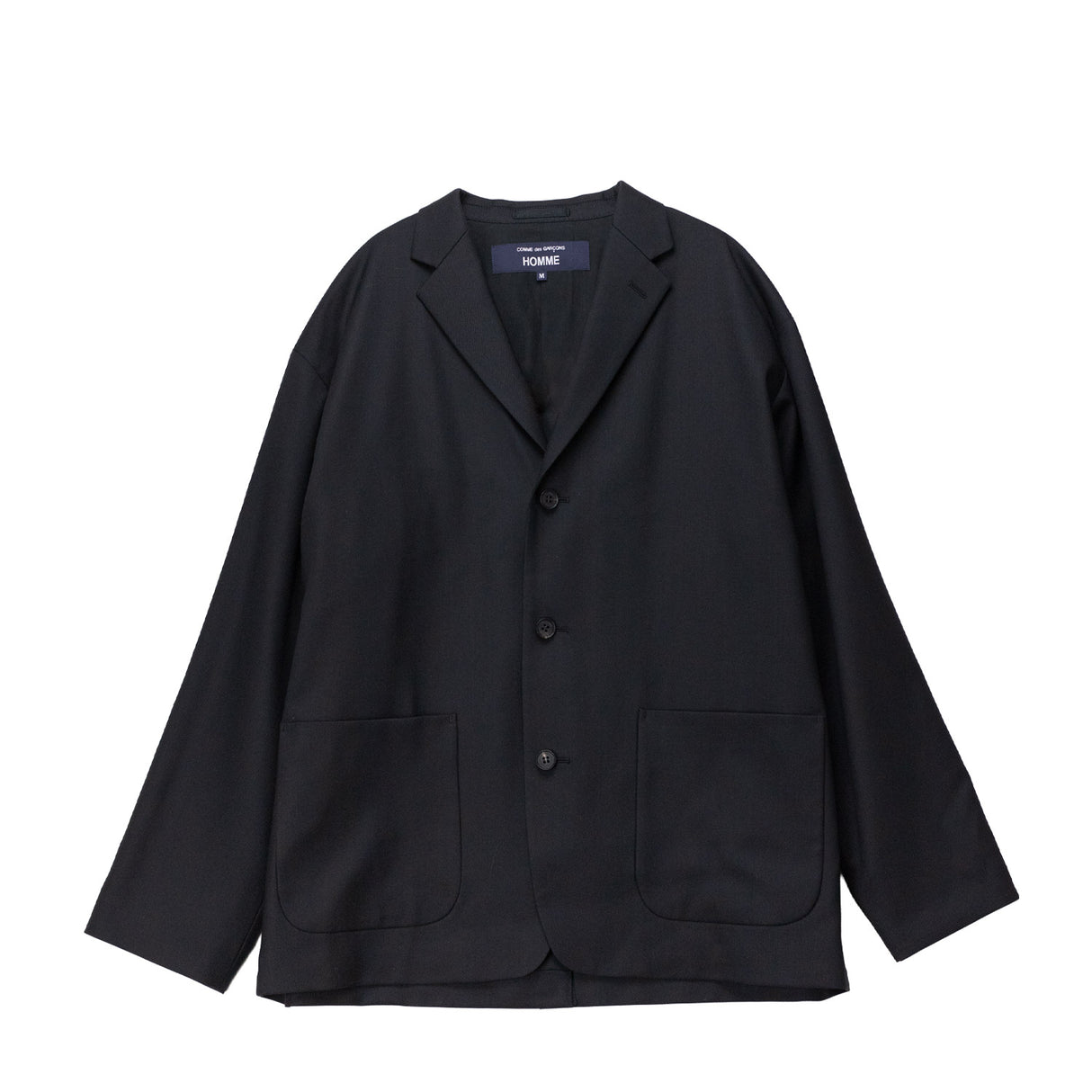 Black jacket on a white background