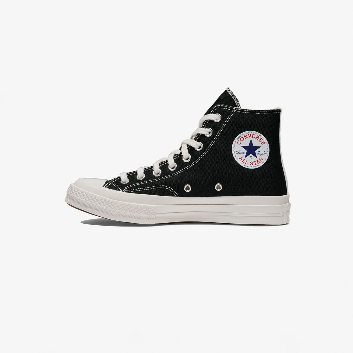 CDG Play Converse CHUCK 70 HI, Black