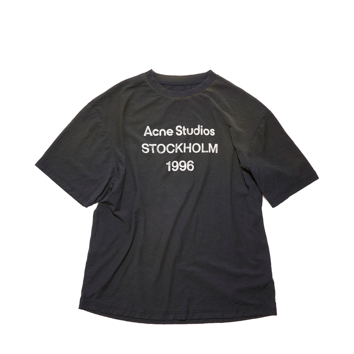 Acne Studios LOGO T-SHIRT, Faded Black