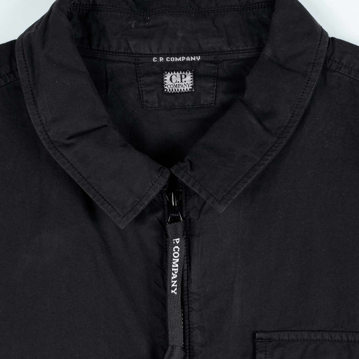 C.P. Company OVERSHIRT GABARD, Black