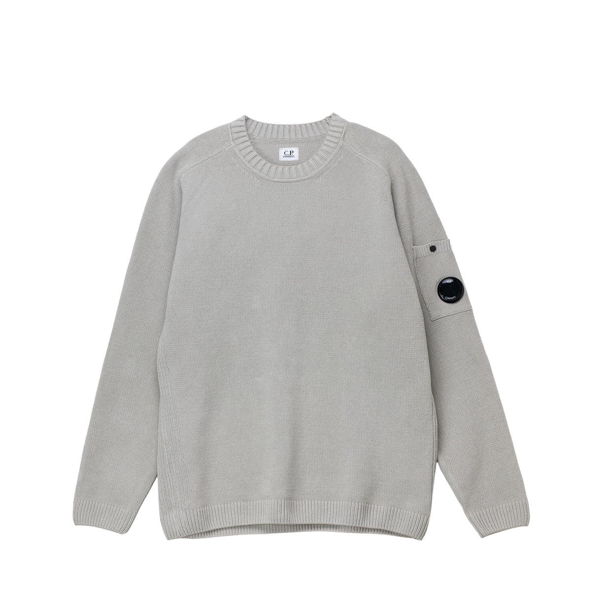 C.P. Company CREWNECK LENS SWEATER, Dove