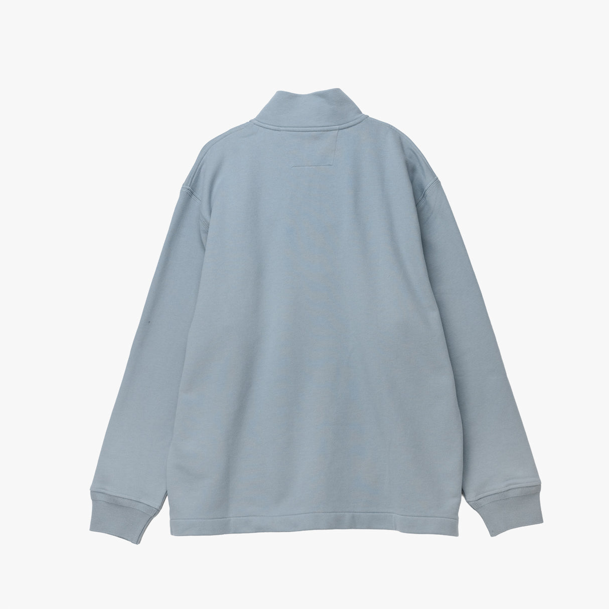 C.P. Company HALF ZIP SWEATSHIRT, Silver Blue