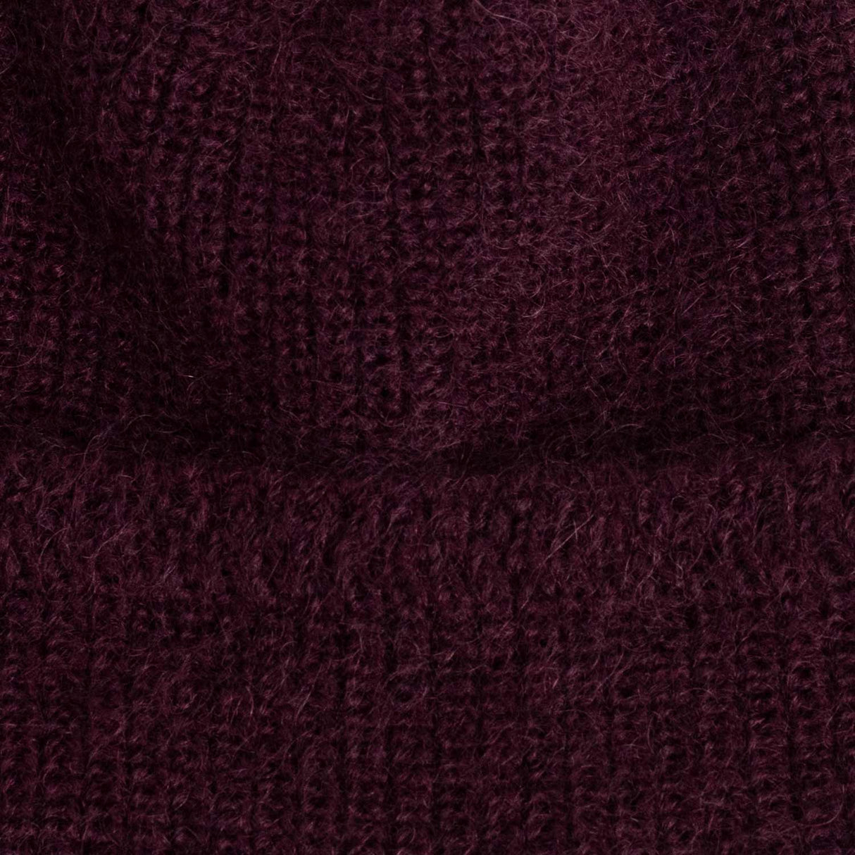 câbleami MOHAIR WATCH CAP, Burgundy