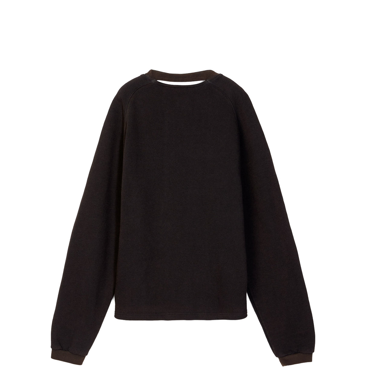 Camperlab BOXY CREWNECK, Faded Black