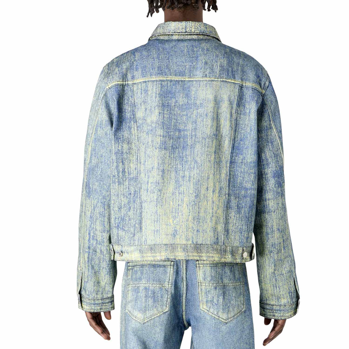 Camperlab PAINT DENIM JACKET, Sand Blue