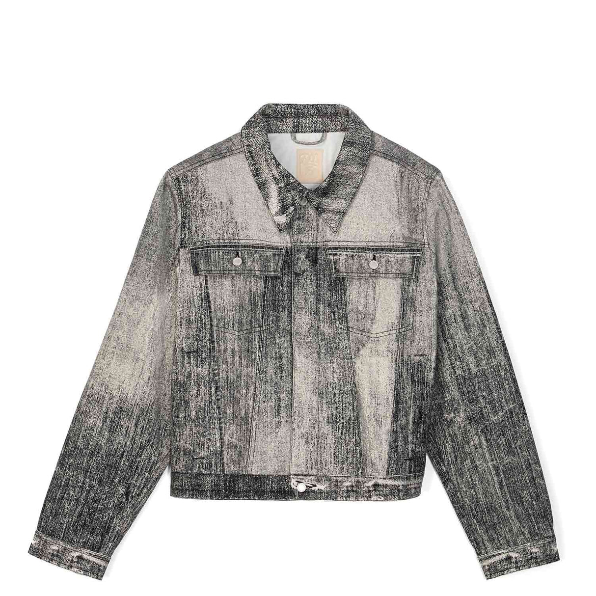 Camperlab PAINT DENIM JACKET, Faded Black