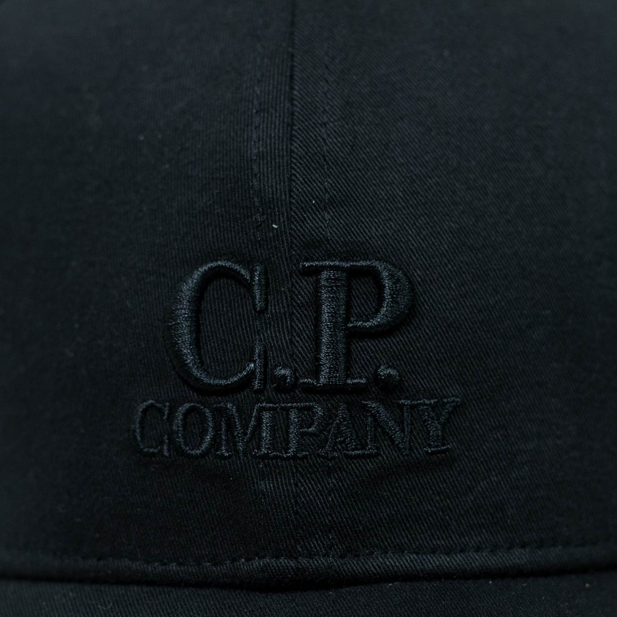C.P. Company BASEBALL CAP, Black