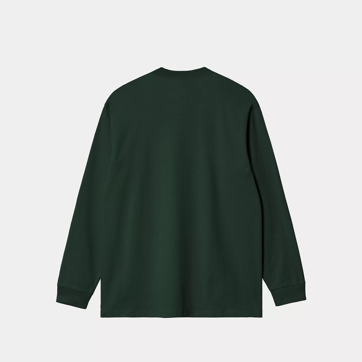 Carhartt WIP L/S AMERICAN SCRIPT T-SHIRT, Conifer
