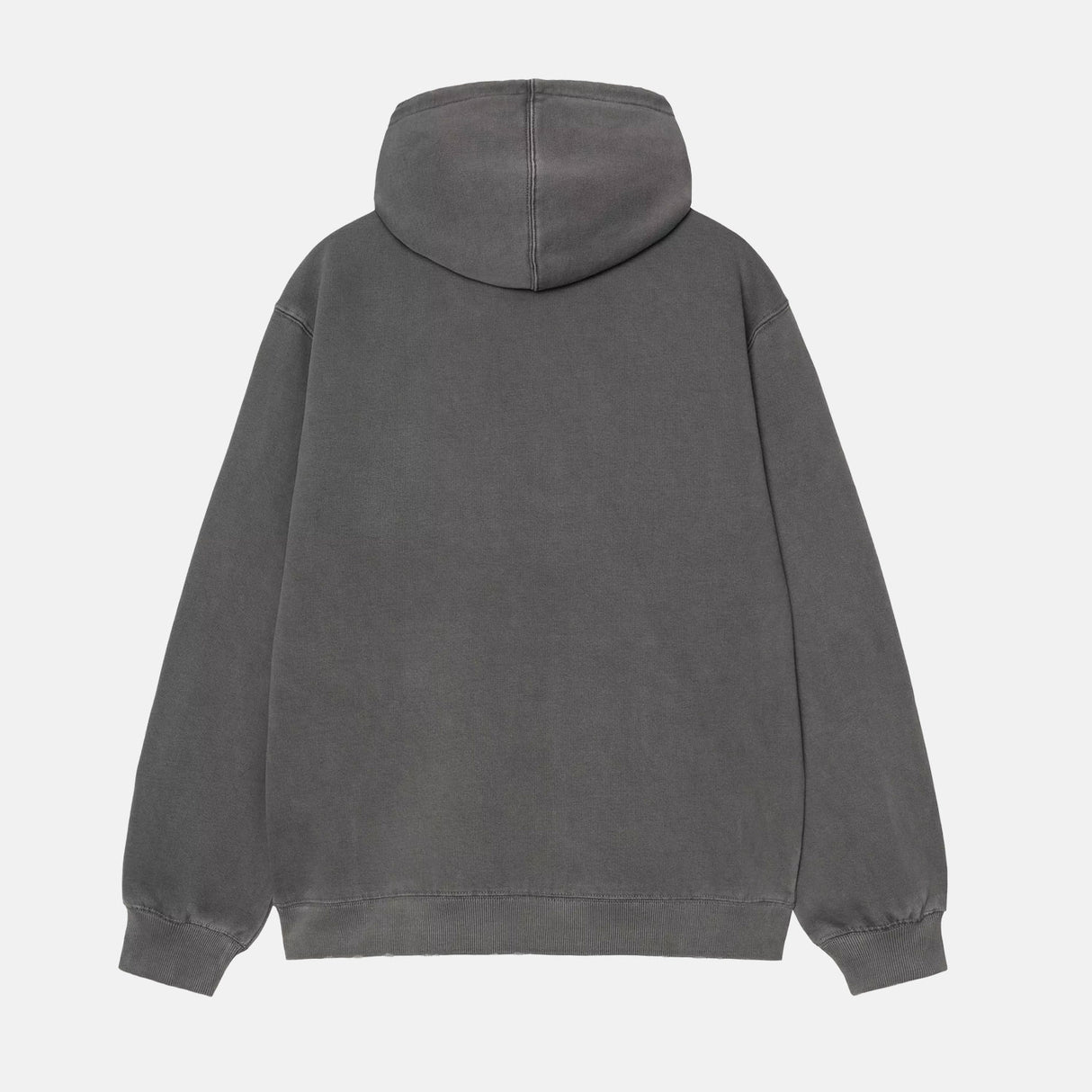 HOODED TORION SWEATSHIRT, Black Grind Wash