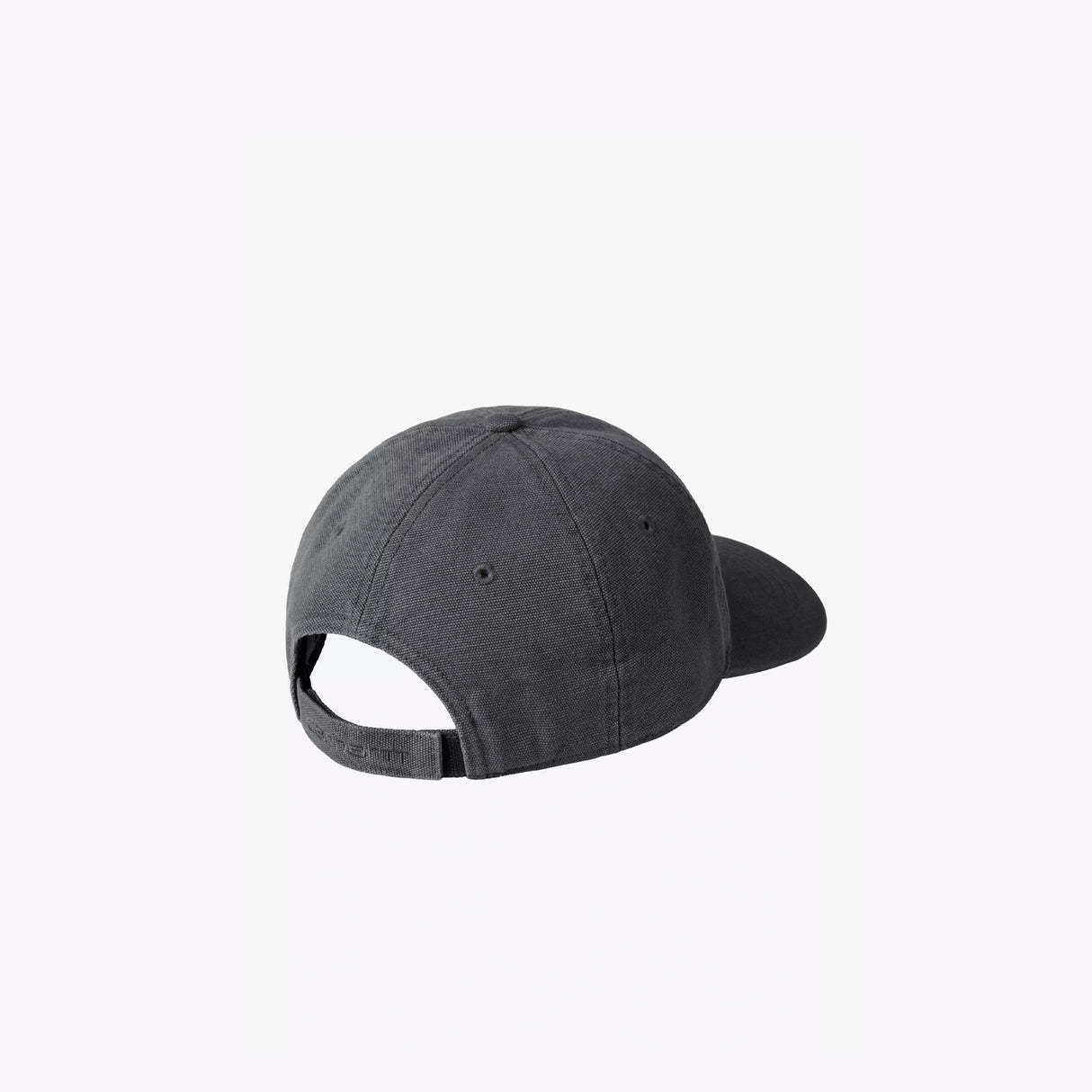 Carhartt WIP CANVAS CAP, Black Stone Washed