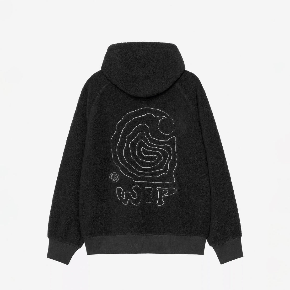 Carhartt WIP HOODED HELIX SWEAT, Black/Porphyry