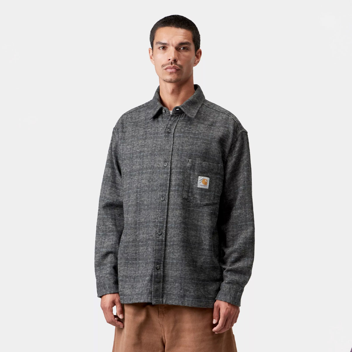 Carhartt WIP L/S BAGLEY SHIRT, Bagley Check Black