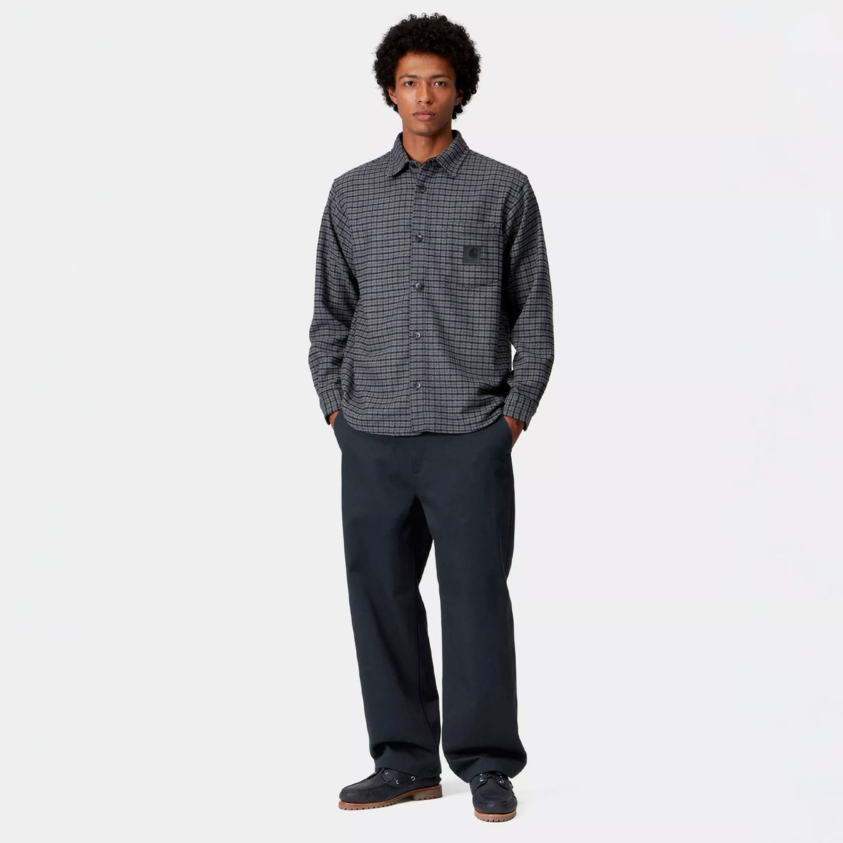 Carhartt WIP MODULE PANT, Deep Night Rigid