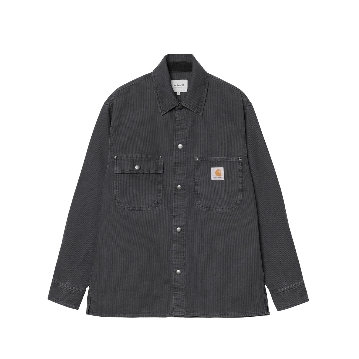 Carhartt WIP PARRISH SHIRT JACKET, Obsidian Stone Wash