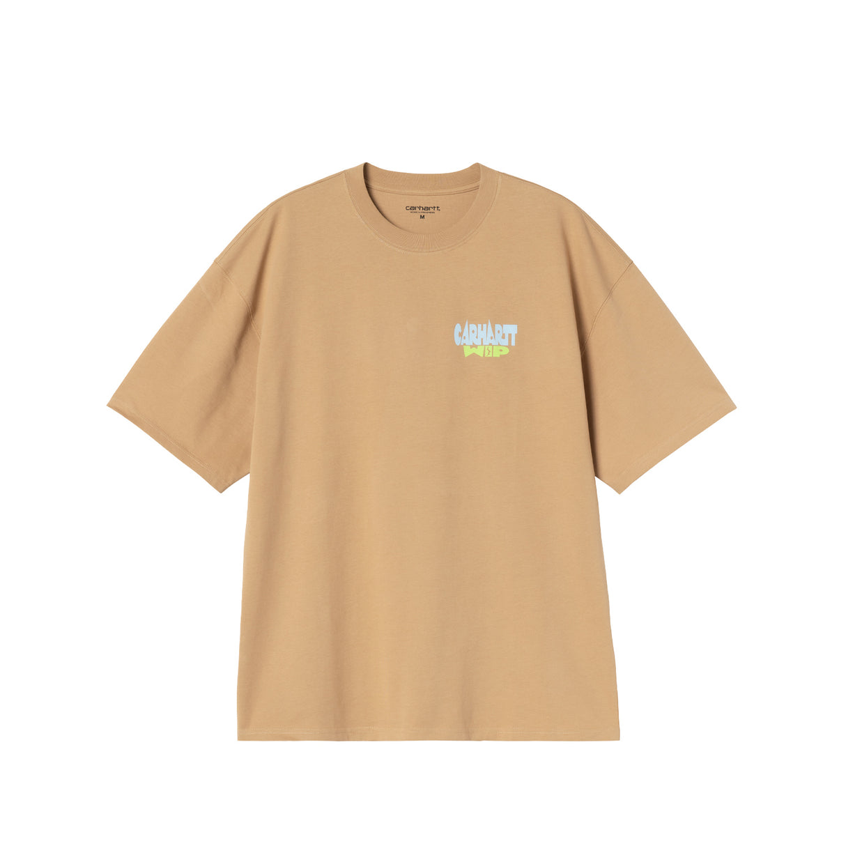 Carhartt WIP S/S LUGGAGE LABEL T-SHIRT, Dusty H Brown