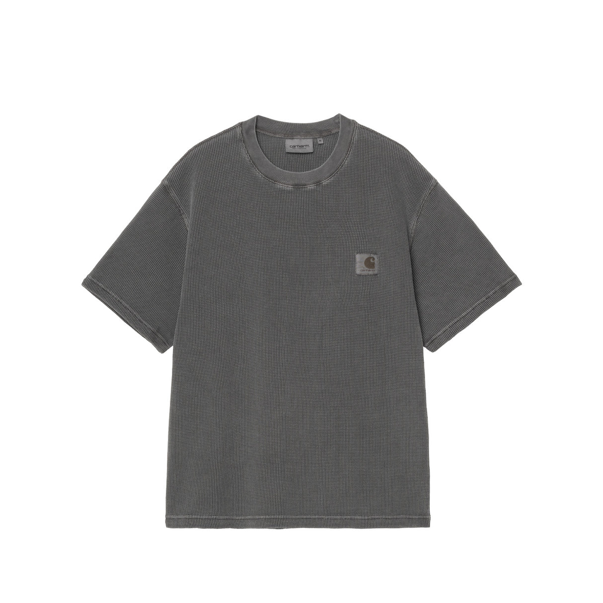 Carhartt WIP S/S NELSON WAFFLE T-SHIRT, Black