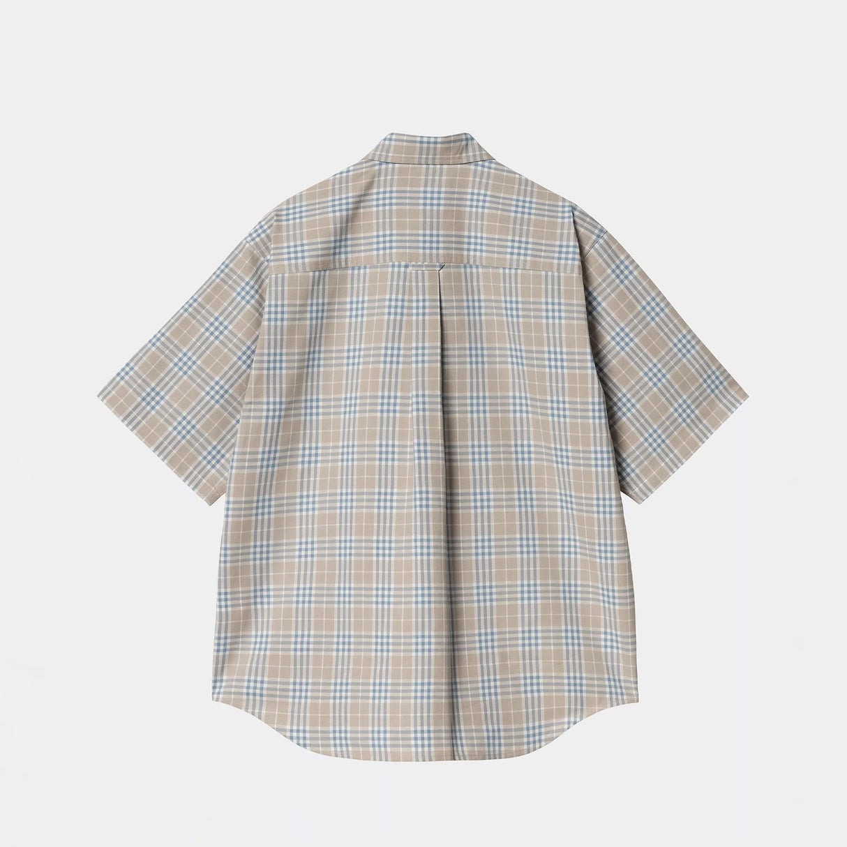 Carhartt WIP S/S NIVEN SHIRT NIVEN CHECK, Wall/Wax