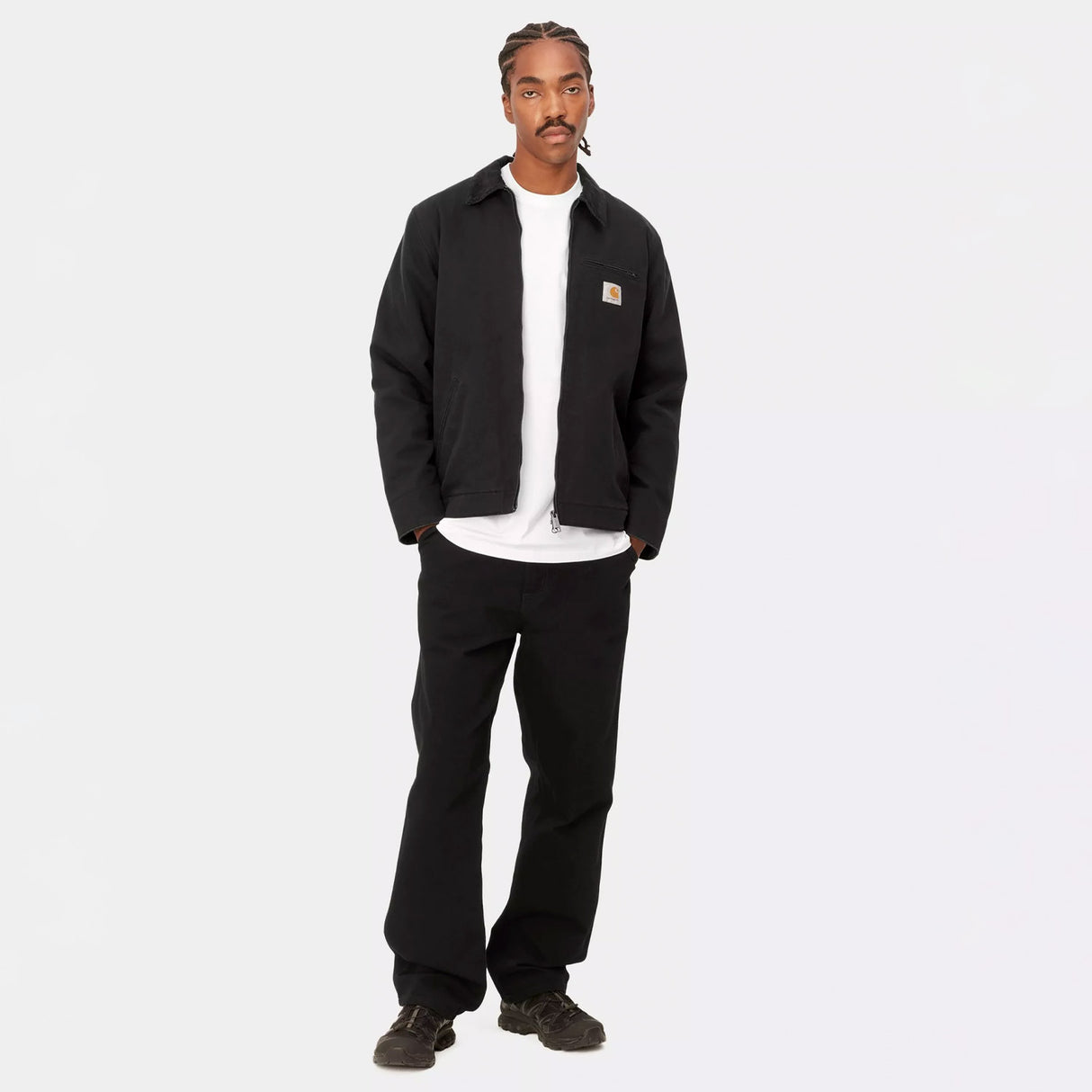 Carhartt WIP SIMPLE PANT, Black Rinsed