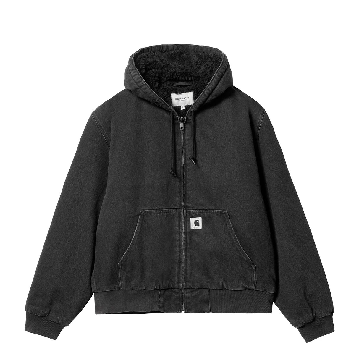Carhartt WIP W' OG ACTIVE JACKET, Black(Stone Washed)