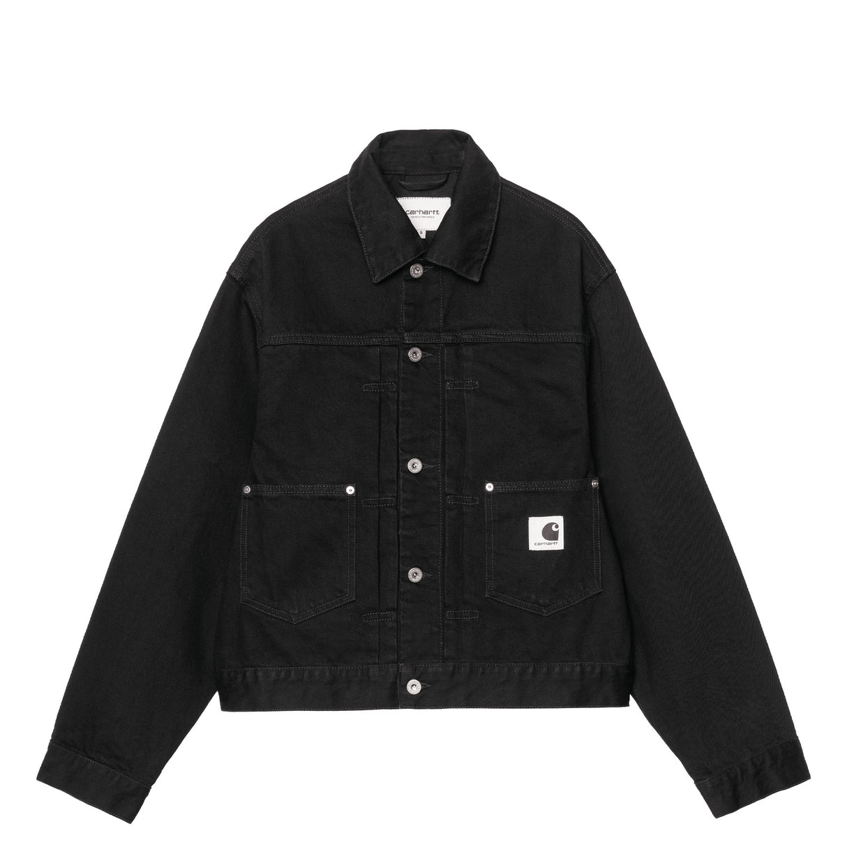 Carhartt WIP W' BELMAR JACKET, Black Rinsed
