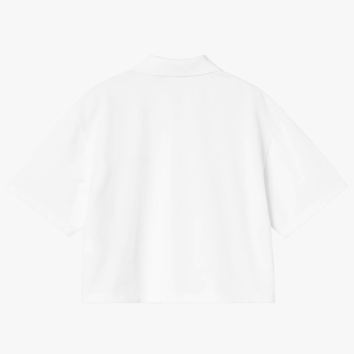 Carhartt WIP W' S/S CARHARTT SCRIPT POLO T-SHIRT, White