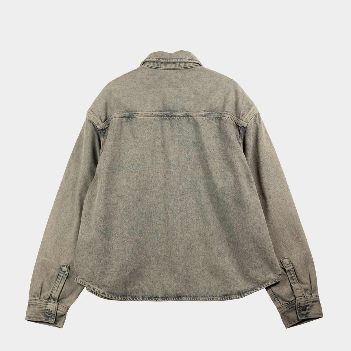 Carhartt W' GEORGIA SHIRT JAC, Blue/Leather