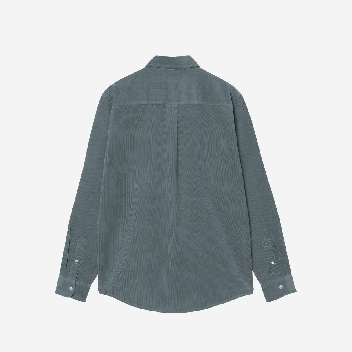 Carhatt WIP L/S MADISON FINE CORD SHIRT, Cozy Blue/Wax