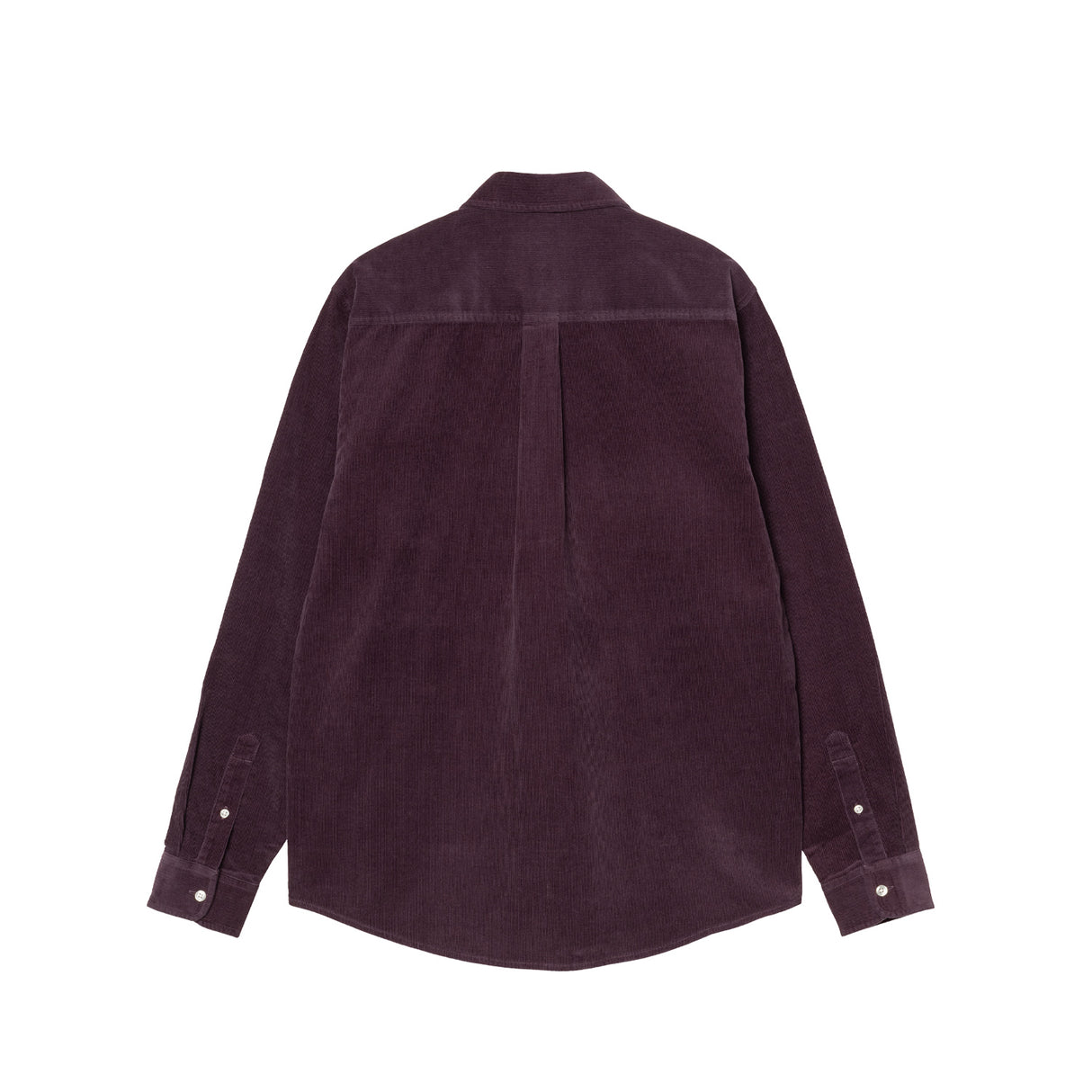 Carhatt WIP L/S MADISON FINE CORD SHIRT, Cozy Purple/Wax