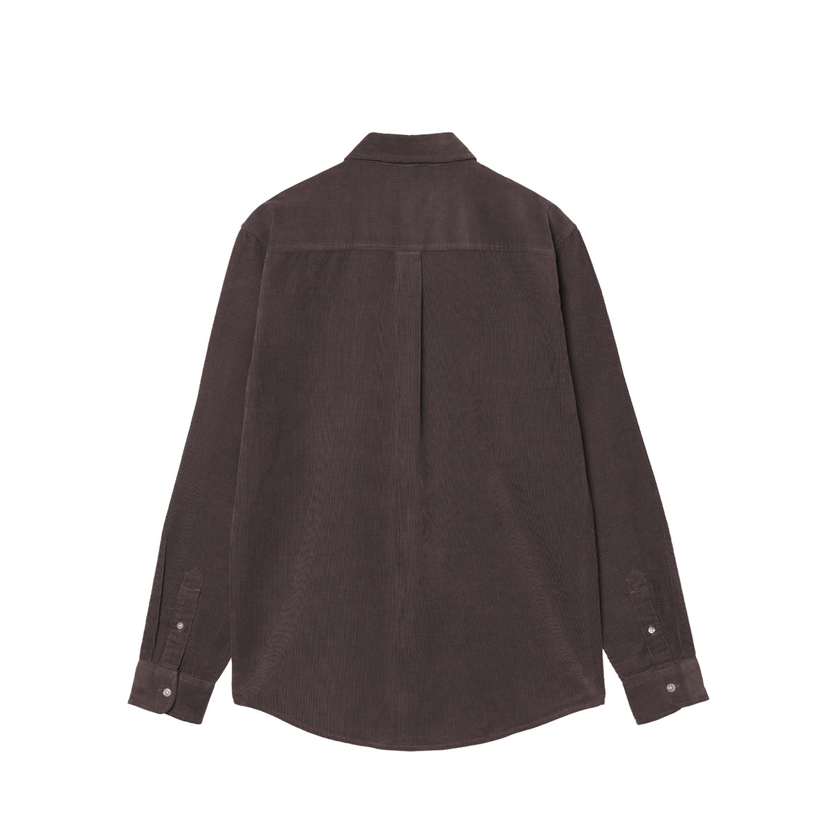 Carhatt WIP L/S MADISON FINE CORD SHIRT, Shale/Wax