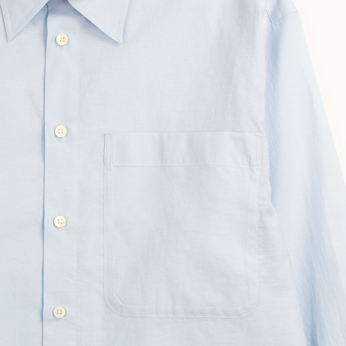 Nicholson & Nicholson CLEA SILK SHIRT, Sax