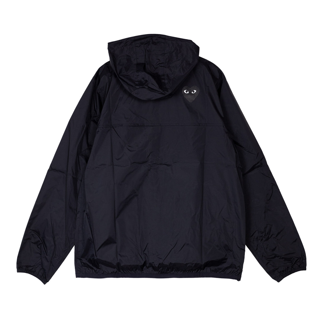 Comme des Garçons PLAY X K-WAY ZIP JACKET, Black