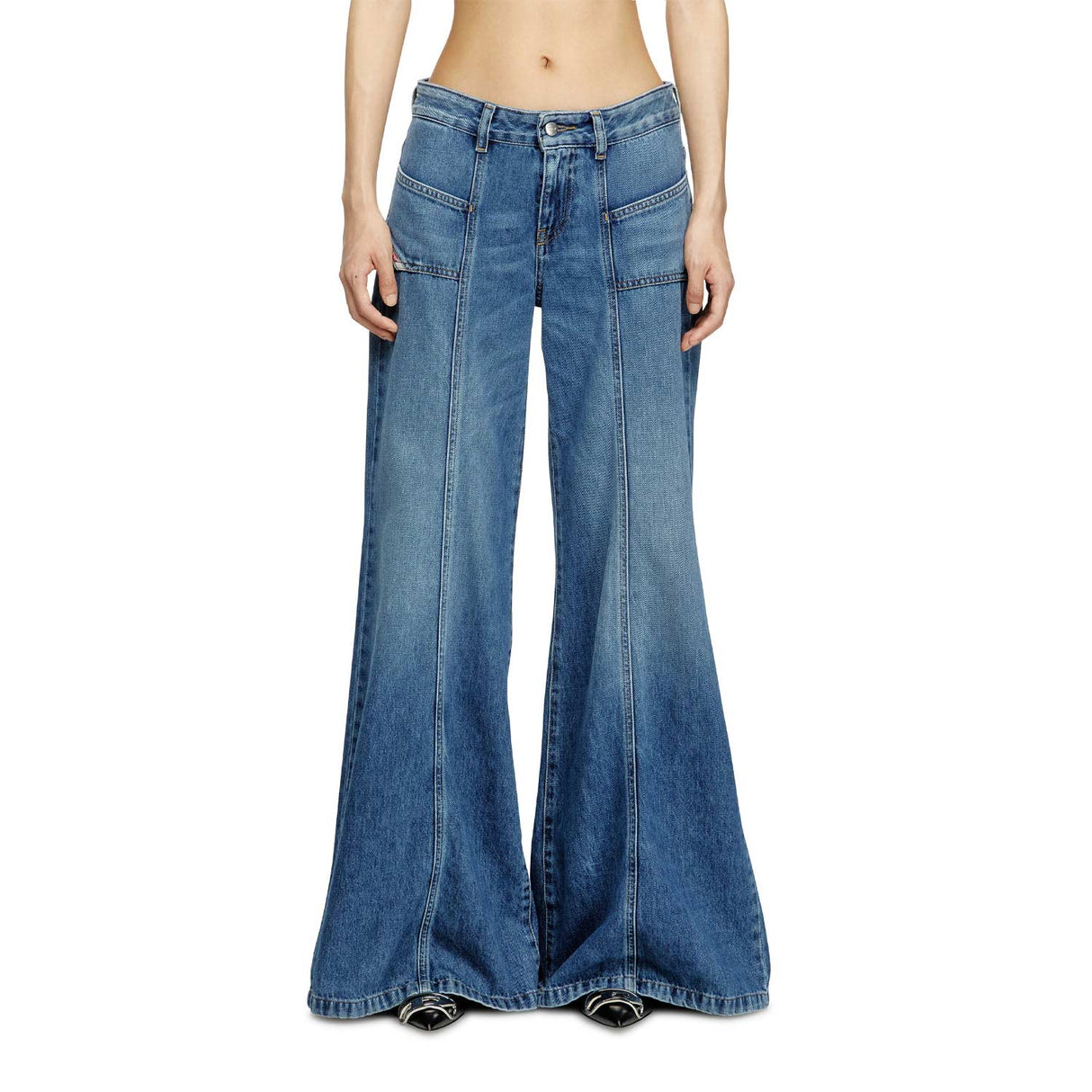 Diesel D-AKII 09M56 JEANS, Medium Blue